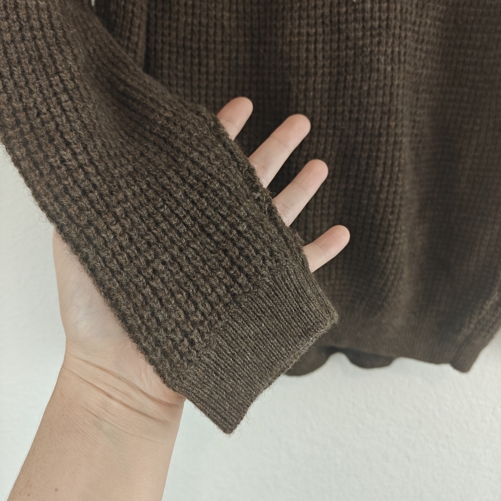 Vince Brown Yak Knit Sweater - Picture 8 of 15